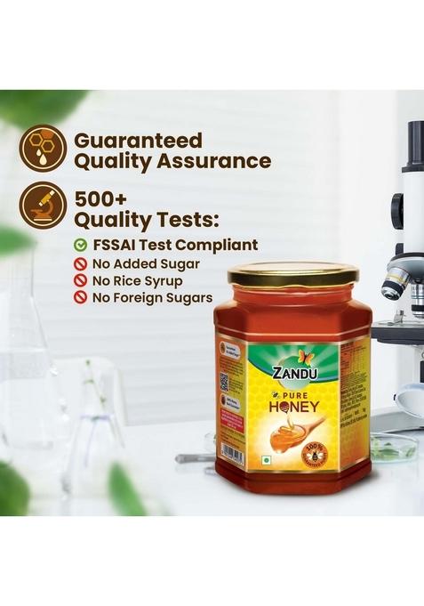 Zandu Pure Honey || 100% No Added Sugar & Adulteration, 1Kg