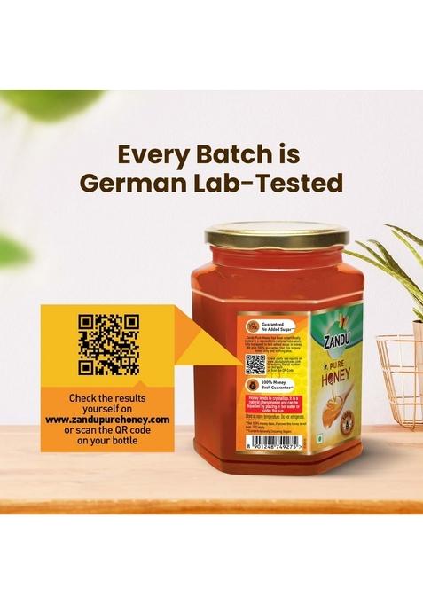 Zandu Pure Honey || 100% No Added Sugar & Adulteration, 1Kg