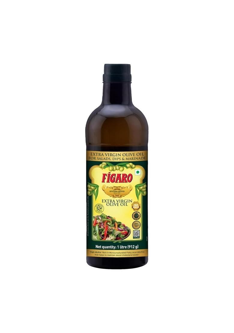 Fígaro Figaro Extra Virgin Olive Oil- 100% Natural And Cold Extracted- Perfect For Salad, Paratha, Marinade