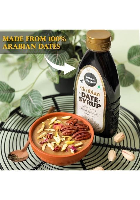 Urban Platter Date Syrup, 400G (Natural Sweetener | 100% Dates Refined Sugar Alternative)