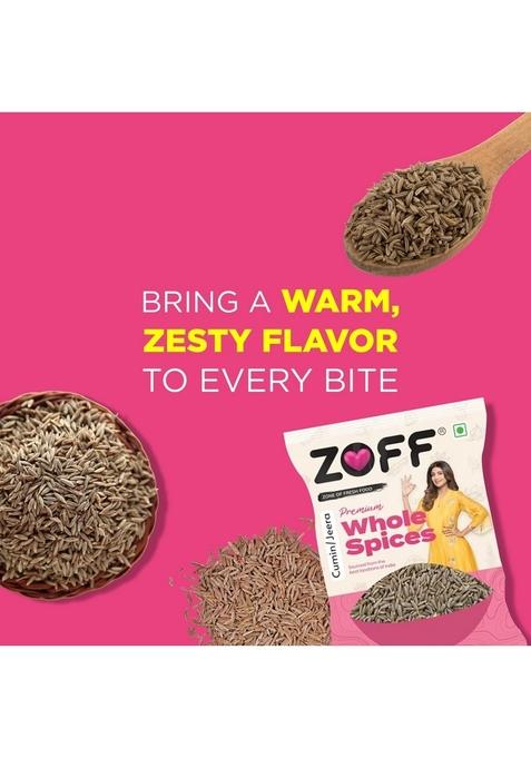 Zoff Whole Cumin Seeds Jeera 500Gm