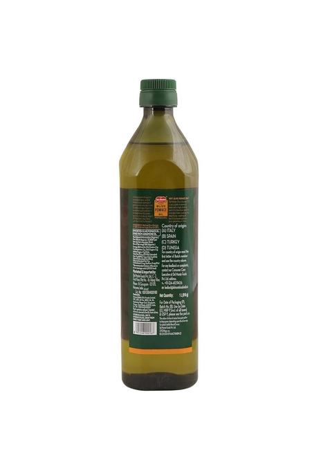 Del Monte Pomace Olive Oil (Imported) | All Purpose Cooking For Everyday Indian Ideal Deep Frying, Roasting, Baking High Mufa & Low In Saturated Fat 1L Pet Bottle