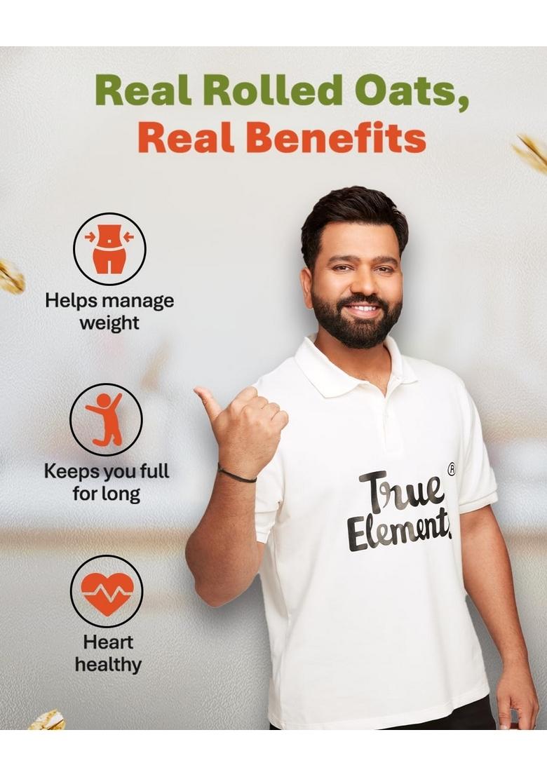 True Elements Rolled Oats 1.2 Kg
