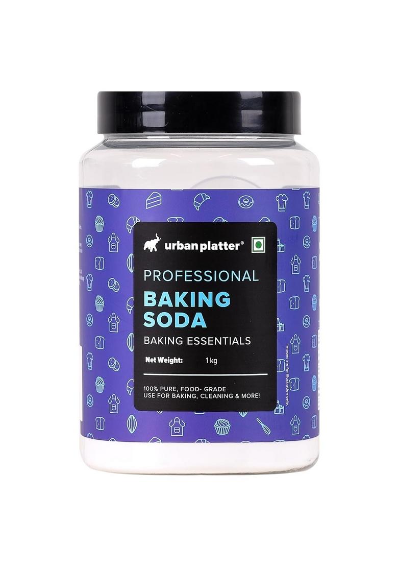 Urban Platter Baking Soda, 1Kg (Food-Grade Sodium Bicarbonate | Ideal For Baking, Cooking & Cleaning)