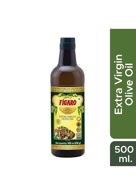 Figaro Extra Virgin Olive Oil- 100% Natural And Cold Extracted- Perfect For Salad, Paratha, Marinade