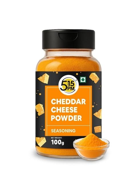 5:15Pm Cheddar Cheese Powder For Popcorn, Pasta, Pizza, Nachos & Fries | Popcorn Seasoning Powder,1 Count