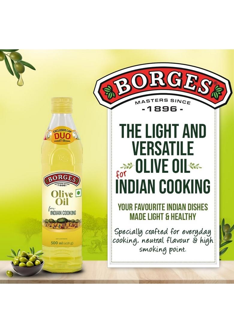 Borges Olive Oil For Indian Cooking