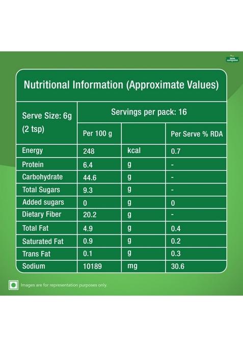 Tata Sampann Chaat Masala With Natural Oils, 100G, Chat Powder, Crafted By Chef Sanjeev Kapoor, Chef’S Exclusive Tip, Rich Aroma & Flavour