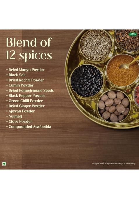 Tata Sampann Chaat Masala With Natural Oils, 100G, Chat Powder, Crafted By Chef Sanjeev Kapoor, Chef’S Exclusive Tip, Rich Aroma & Flavour