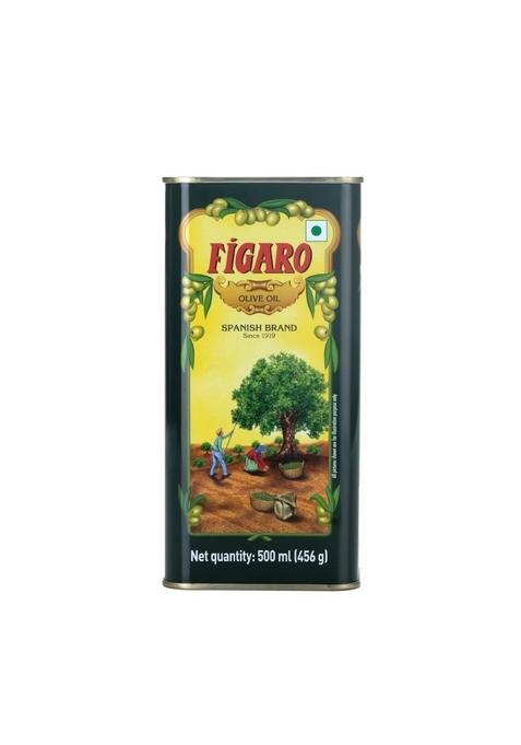 Fígaro Figaro Olive Oil- Pure Ideal For Indian Dishes- Imported From Spain- 500Ml Tin