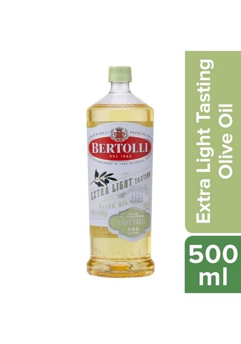 Bertolli Extra Light Tasting Olive Oil, 500Ml – Premium Quality Healthy Cooking Oil