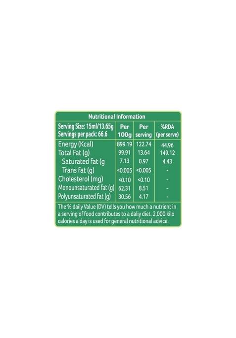 Organic Tattva Mustard Oil 1 Litre For Skin And Hair Care, Cold-Pressed, Body Massage, Therapeutic-Grade, Natural From Seeds, Unrefined