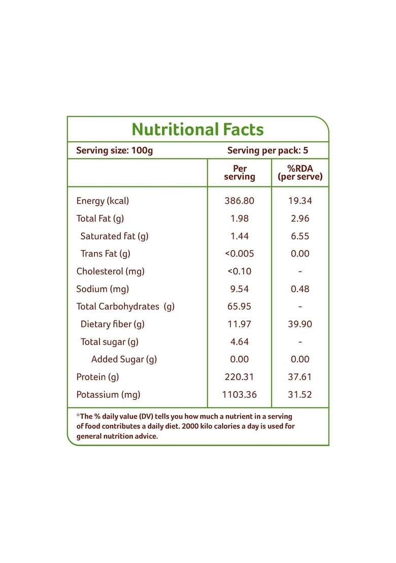 Organic Tattva Toor Dal, 1Kg Arhar Dal - Indya