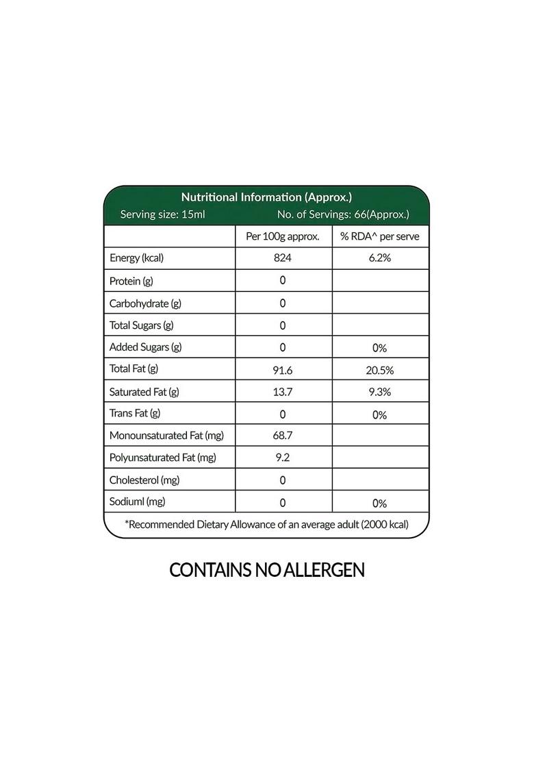 Del Monte Classic Olive Oil (Imported) | Pure Multipurpose Cooking Ideal For Pasta, Pizza, Curries, Gravies, Shallow Frying, Grilling & Roasting Good Skin, Hair Baby Care Massage High Mufa Rich In Antioxidants 1L Pet.