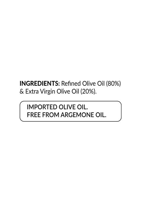 Del Monte Classic Olive Oil (Imported) | Pure Multipurpose Cooking Ideal For Pasta, Pizza, Curries, Gravies, Shallow Frying, Grilling & Roasting Good Skin, Hair Baby Care Massage High Mufa Rich In Antioxidants 1L Pet.