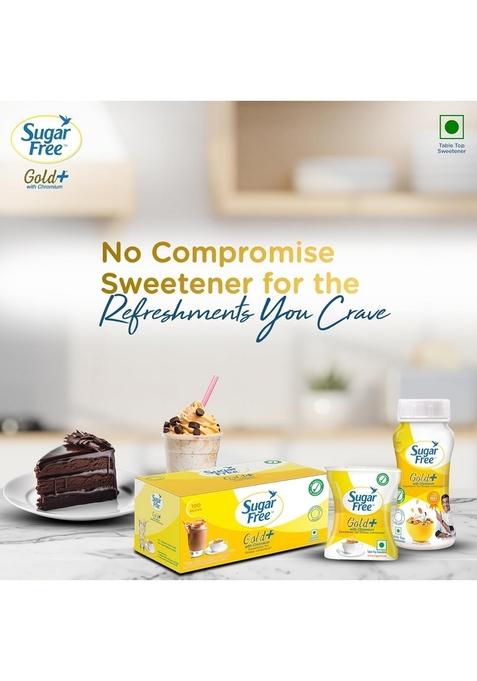 Sugar Free Gold, 100 Sachets (Pack Of 2) | India S No.1 Sweetner| Sweet Like With Low Calories| Scientifically Proven & Tested..