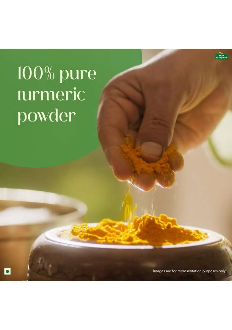 Tata Sampann Turmeric Powder With Natural Oils, 500G, Haldi - Indya