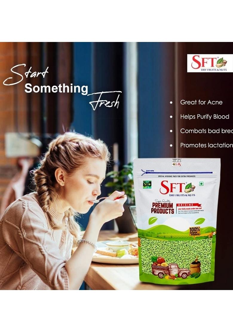 Sft Fennel Seeds Peppermint Coated (Scented Mouth Freshner) 1 Kg