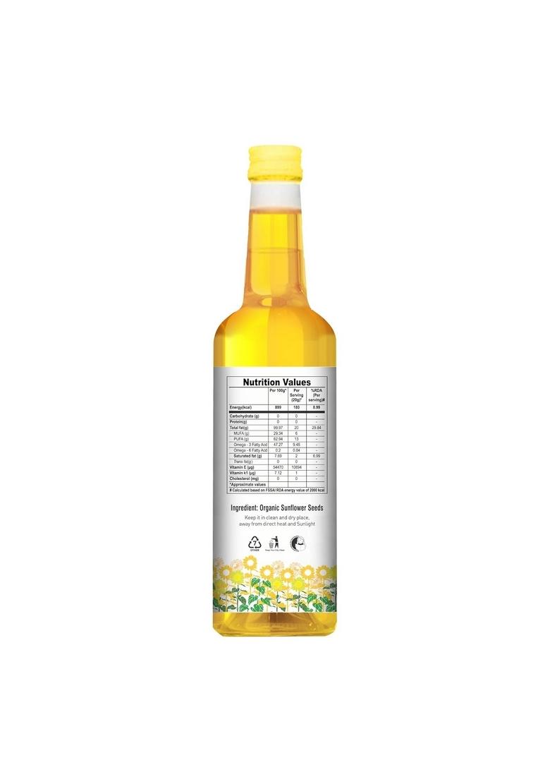 Natureland Organics Sunflower Oil 1 Ltr