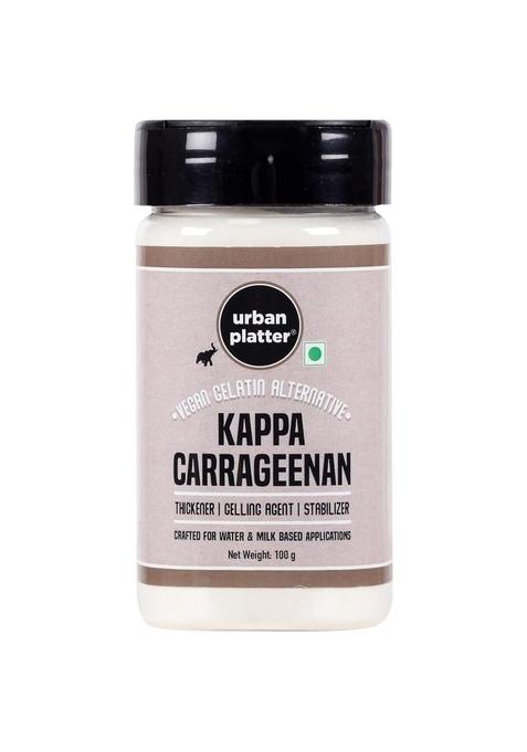 Urban Platter Kappa Carrageenan Powder, 100G / 3.5Oz [Made For Milk-Based & Water-Based Applications]
