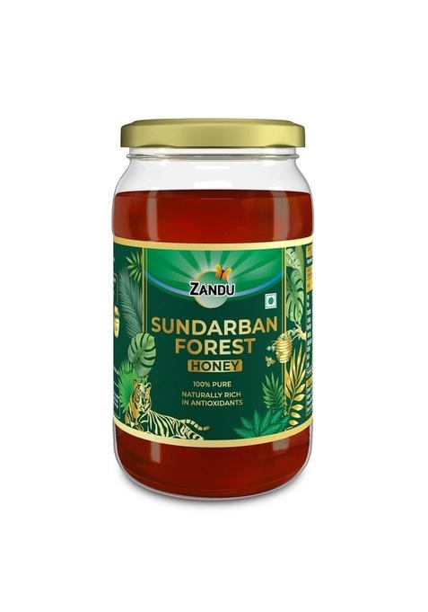 Zandu Sundarban Forest Honey 500G | 100% Pure & Pollen Rich Mangrove Signature Taste No Sugar Adulteration Antioxidant-Rich