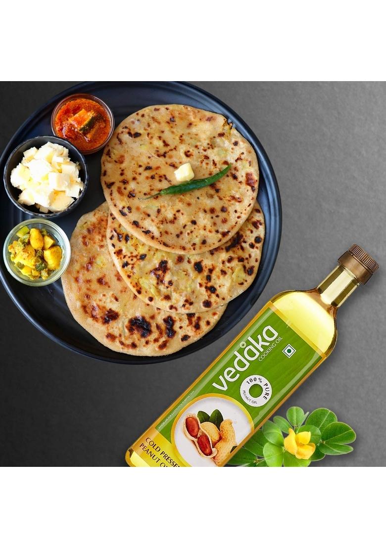 Vedaka Cold Pressed Peanut (Groundnut) Oil 1L