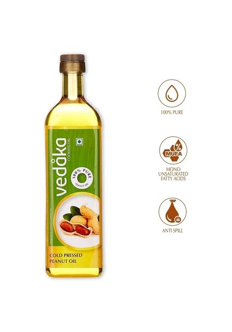Vedaka Cold Pressed Peanut (Groundnut) Oil 1L