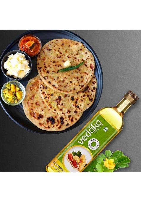 Vedaka Cold Pressed Peanut (Groundnut) Oil 1L