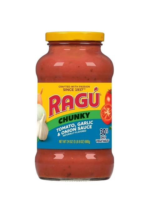Ragú Ragu Tomato Garlic And Onion Pasta Sauce, 680G