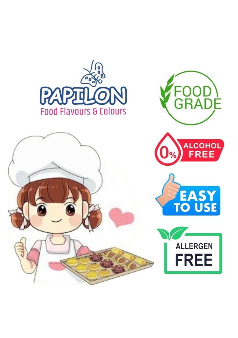 Papilon 'Papilon Concentrated Gel Food Color, 12 X 30 G For Cake/Cooking/Baking/Icing/Icecream