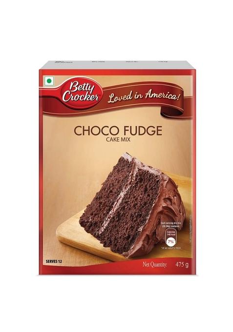 Betty Crocker Choco Fudge Instant Cake Mix Powder| For Kids| No-Preservatives|475G