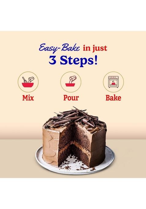 Betty Crocker Choco Fudge Instant Cake Mix Powder| For Kids| No-Preservatives|475G