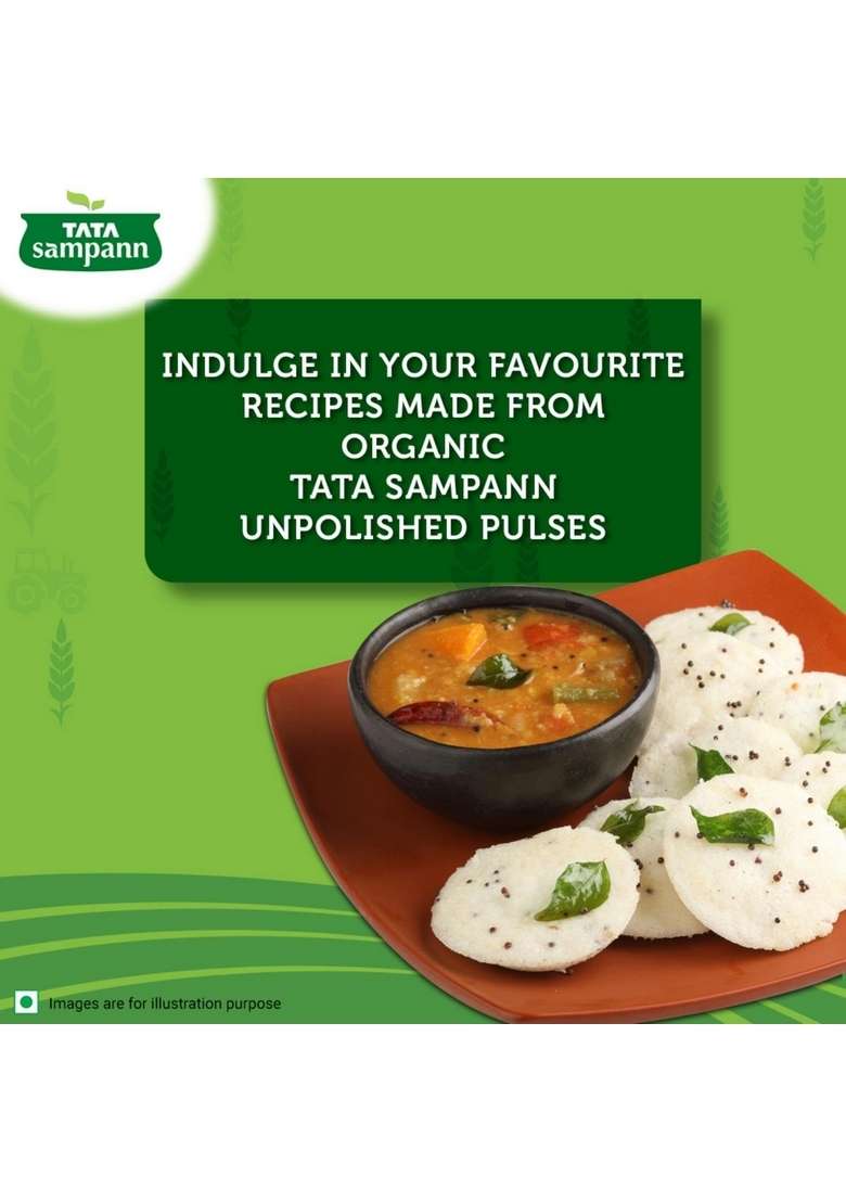 Tata Sampann Organic Unpolished Toor Dal (Arhar Dal), 1 Kg - Indya