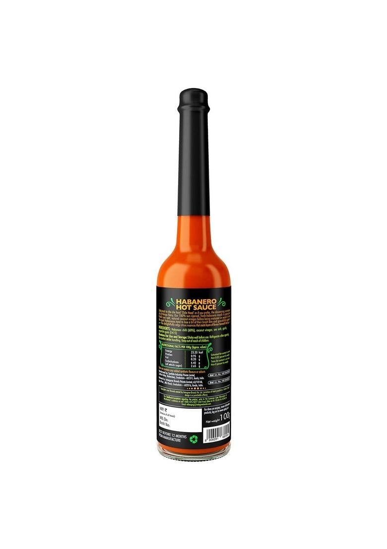 S P R I G Sprig Habanero Premium Wood-Aged Hot Sauce | Taste Of Chilies Use As Condiment, Marinade Or Dip No Preservatives Additives Vegan| For Veg And Non-Veg Cuisine With Pizza, Chicken Wings, Salads & Snacks 100Gms