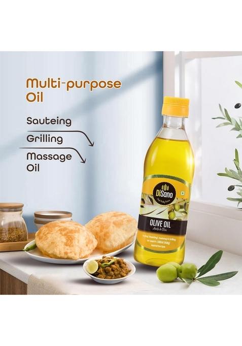 Disano Pure Olive Oil 500Ml, Classic Ideal For Sauteing, Grilling And Cooking