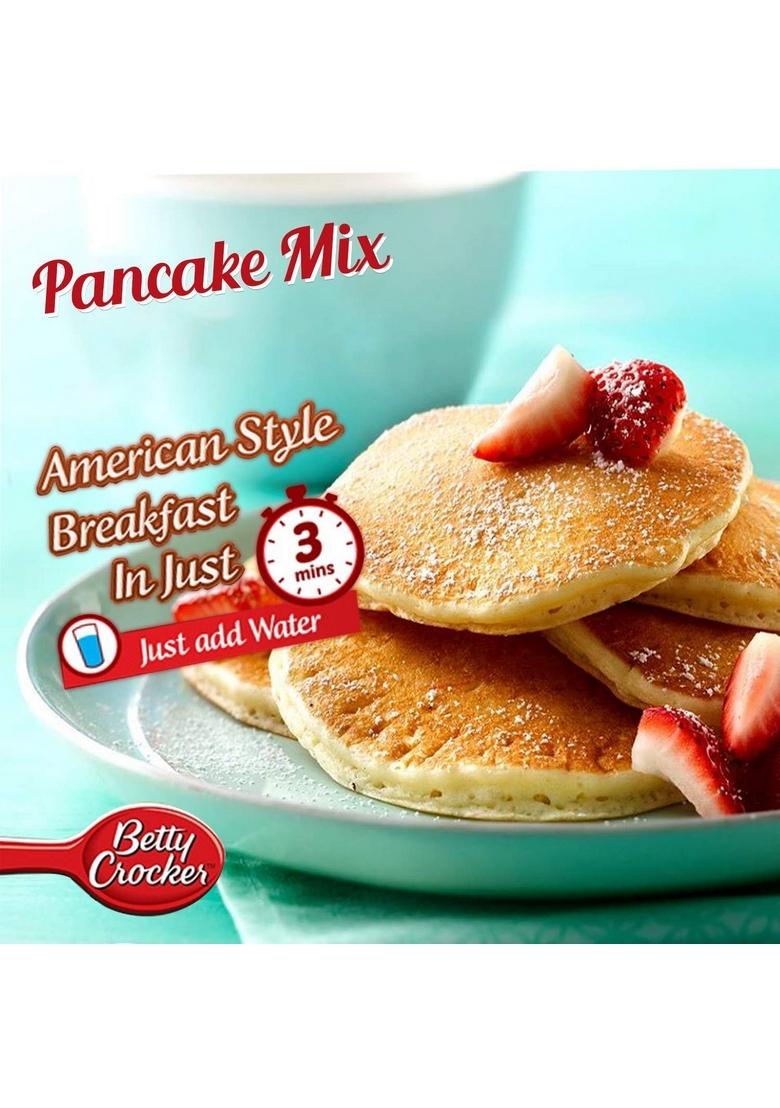 Betty Crocker Complete Classic Pancake Mix | For Kids| No-Preservatives| Pack Of 250 X 2| 500 Gram