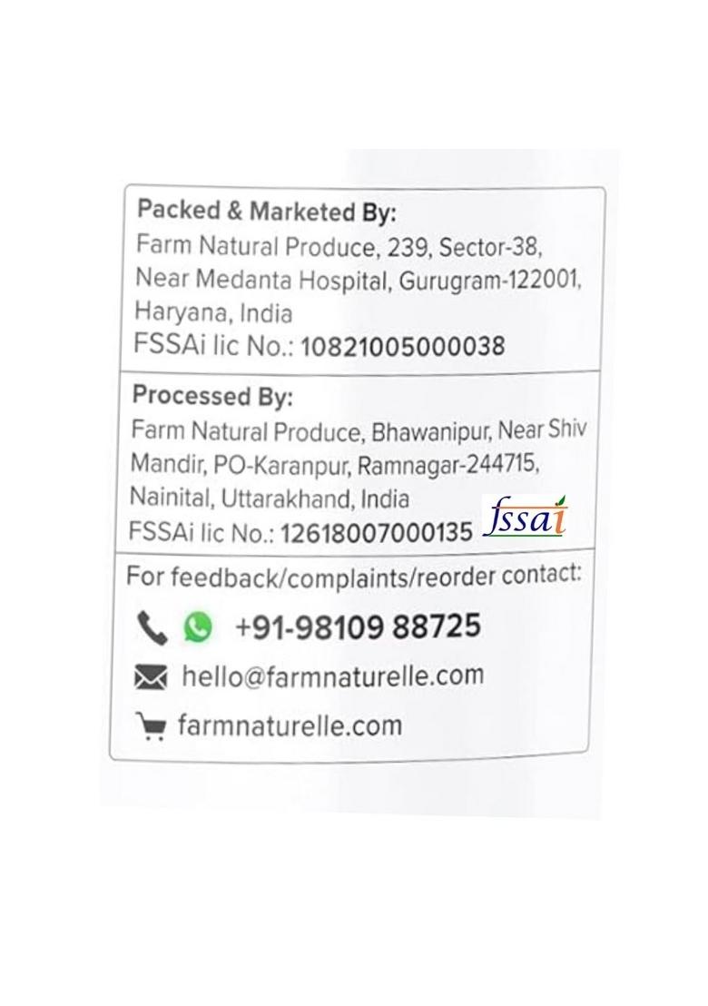 Farm Naturelle Tulsi Forest Flower Wild Honey 700Gm + 75G Extra|100% Pure | Raw & Unfiltered|Unprocessed|Lab Tested In Glass Jar With Engraved Virgin Wooden Spoon