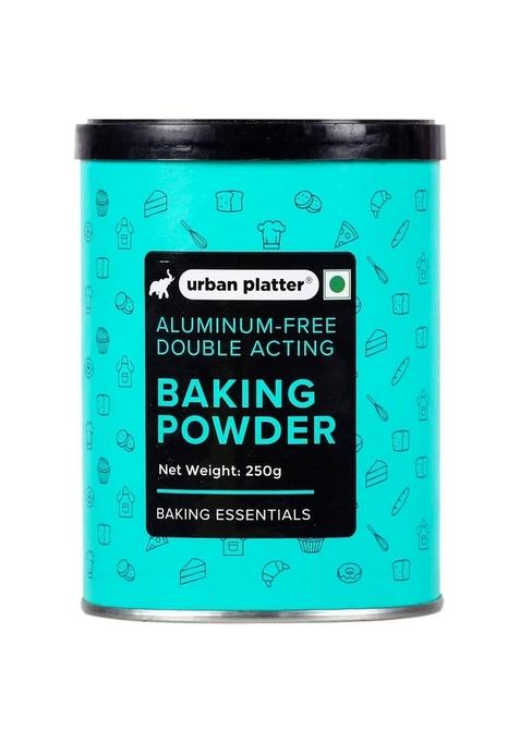 Urban Platter Aluminium-Free Baking Powder, 250G (Double-Acting Leavening Agent | Perfect For Fluffy Cakes, Breads, Baking)