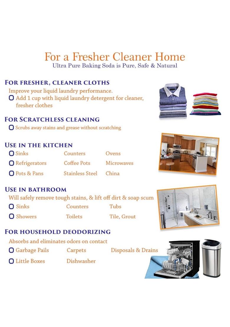 Nutroactive Baking Soda Ultra Pure 350 Gm