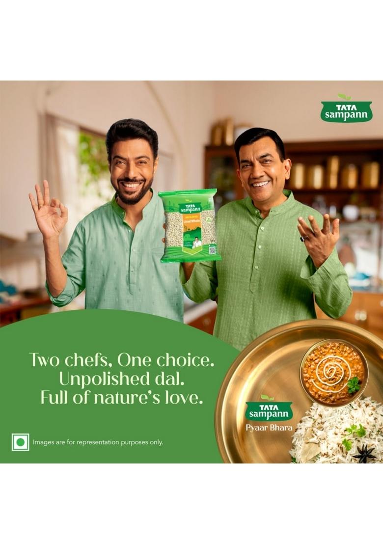 Tata Sampann Unpolished Urad Dal Whole, 1Kg