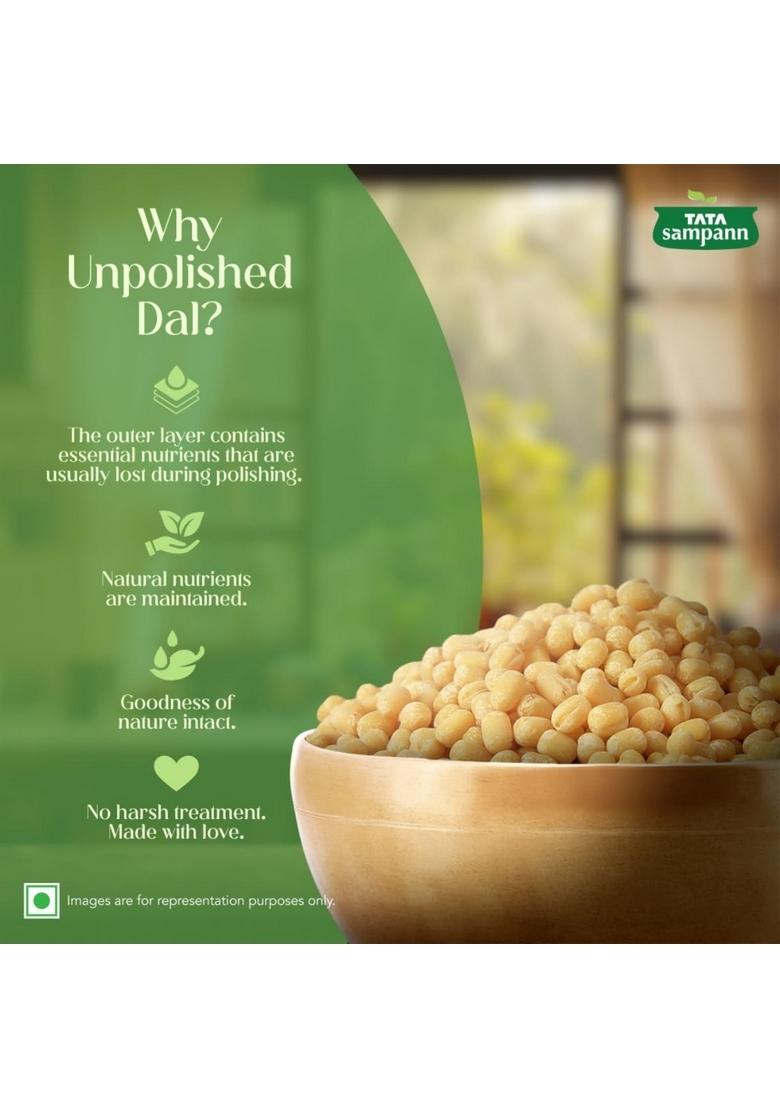 Tata Sampann Unpolished Urad Dal Whole, 1Kg