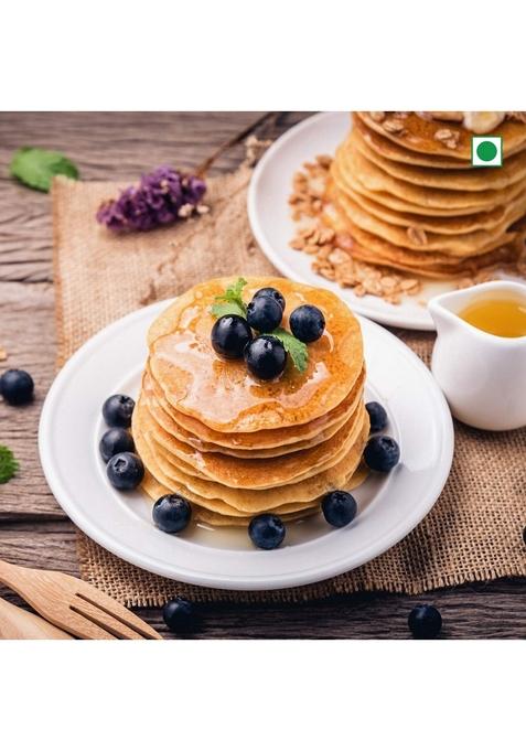 Slurrp Farm No Maida Pancake Mix | Instant Breakfast Made With Oats And Jowar 100% Vegetarian Eggless Healthy For Kids & Adults Blueberry Classic Combo- 150G X 2