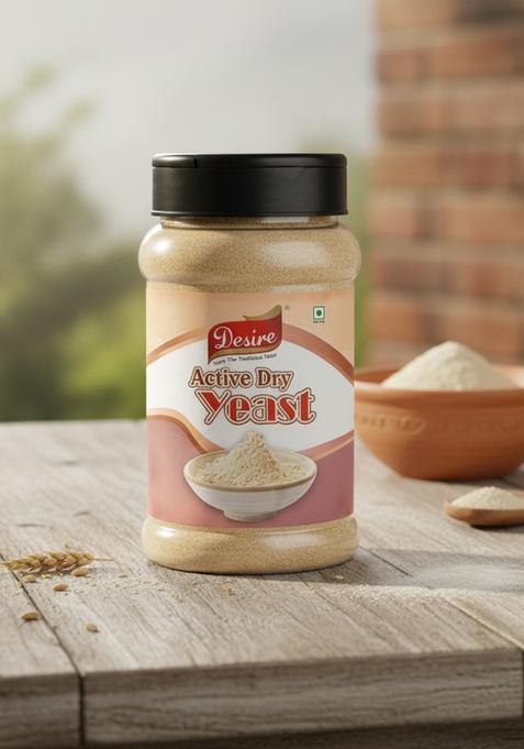 Desire Baker'S Active Dry Yeast 500G |Instant For Baking Bread, Pizza Dough, Cakes & More
