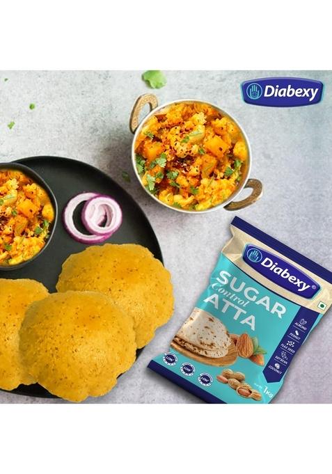 Diabexy Sugar Control Atta For Diabetics Pack Of 3 (1Kg Each)