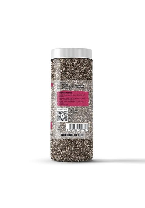 Jiwa Healthy By Nature Pure Chia Seeds| Raw & Unroasted | Rich In Omega 3, Antioxidants And High Fiber Seeds For Eating Superfood 200 G