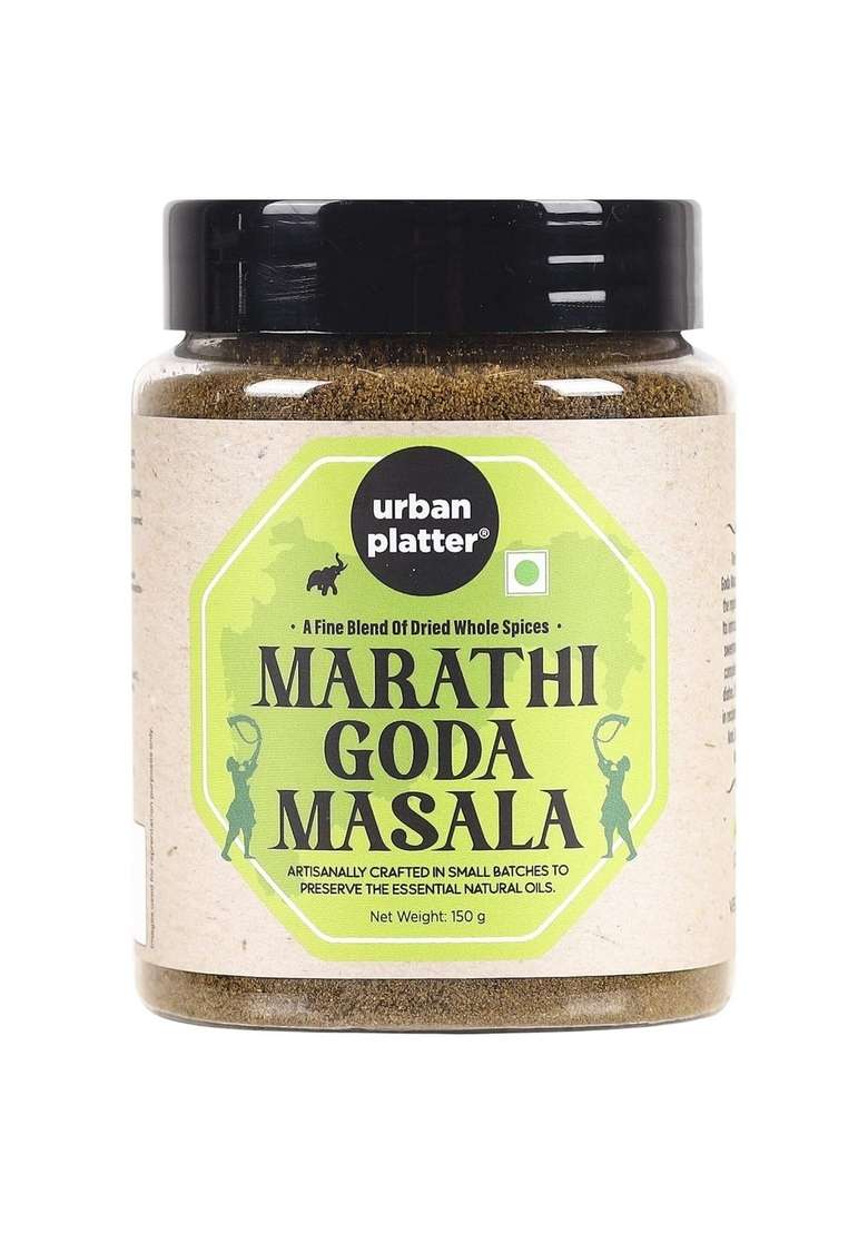 Urban Platter ⁠Urban Maharashtrian Goda Masala, 150G (Signature Chavistha Desh-Style Blend | Onion & Garlic-Free Additive Preservative-Free) - Indya