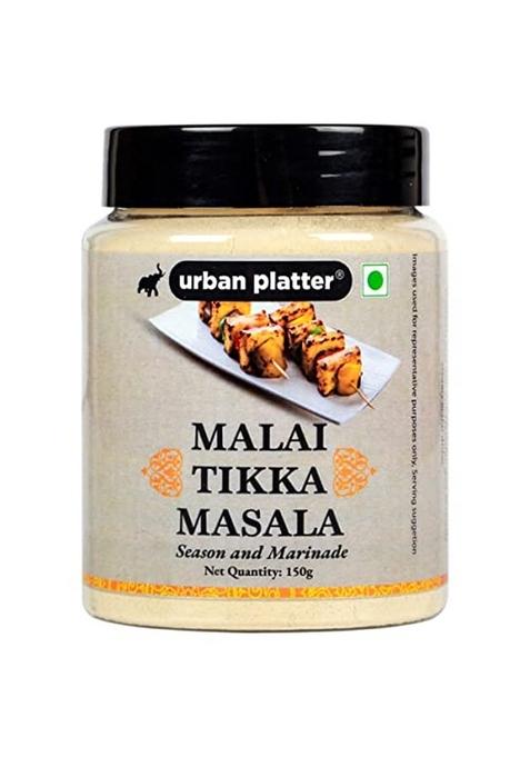 Urban Platter Malai Tikka Masala Seasoning, 150G [Aromatic And Flavourful | Marinades Grilling Natural Oils Preserved]