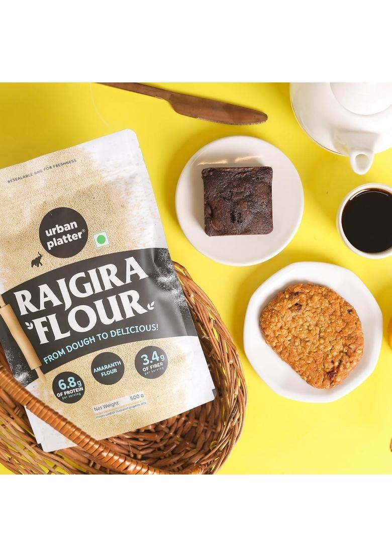 Urban Platter Rajgira Atta, 500G (Amaranth Flour | Naturally Gluten-Free Rich In Protein & Calcium Fasting Friendly)
