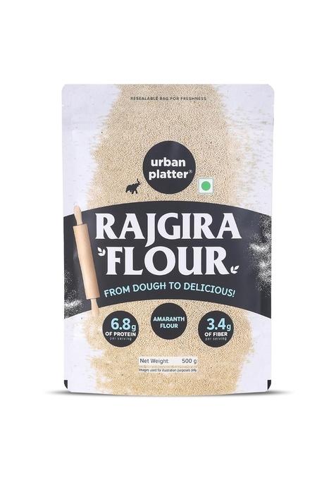 Urban Platter Rajgira Atta, 500G (Amaranth Flour | Naturally Gluten-Free Rich In Protein & Calcium Fasting Friendly)
