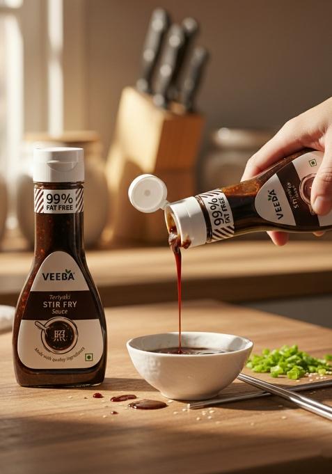Veeba Teriyaki Stir Fry Sauce - 250G (Pack Of 2)